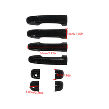 画像をギャラリービューアに読み込む, NINTE  For 2010-2024 Toyota 4 Runner Door Handle Cover Gloss Black without Passenger Key Hole