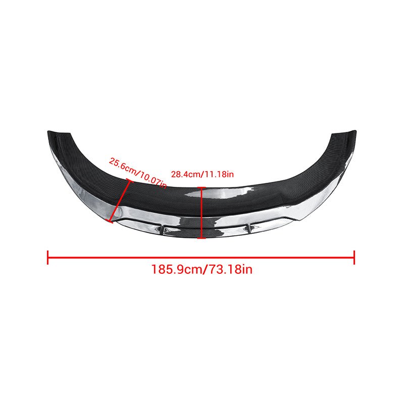 NINTE Front Lip For 2015 - 2023 Charger SRT 392 Front Bumper Carbon Fiber 1 Pc - NINTE