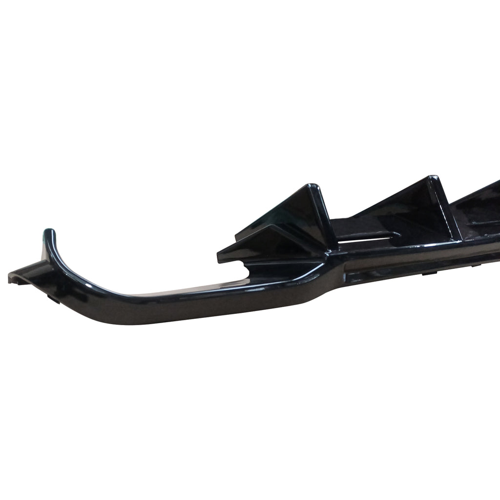 NINTE For 2016-2021 BMW 2 Series F87 M2 M Sport MTC Style Rear Diffuser Lip  Glossy Black