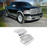 NINTE For 2009-2010 Dodge Ram 1500 & 2011-2018 Ram 1500 & 2019-2023 Ram 1500 Classic Mirror Covers Non-Towing Without Signal Hole