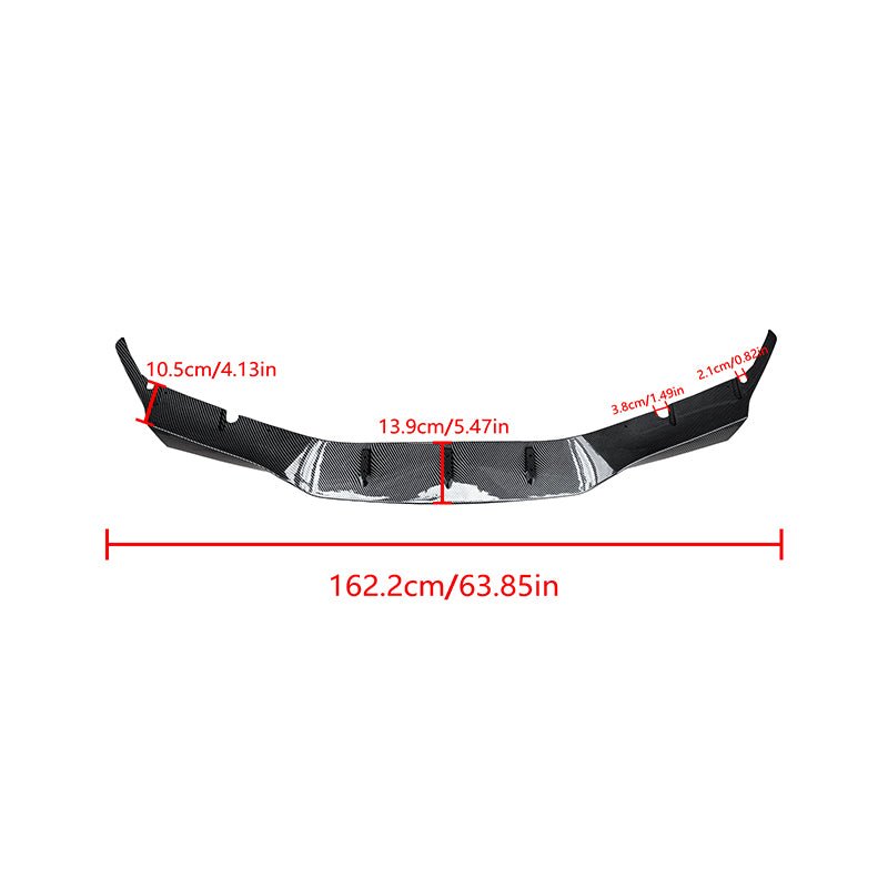 NINTE GTS Style Front Lip for 2018 - 2020 BMW Pre LCI F90 M5 Extension 1 Piece - NINTE