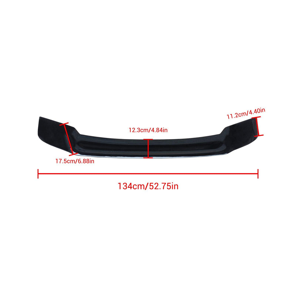 R Style Highkick Trunk Spoiler For 2023-2025 Honda Accord 11th Gen – Glossy Black, No Drilling