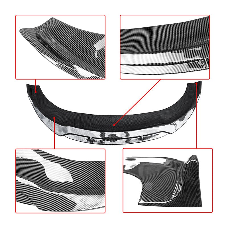 NINTE Front Lip For 2015 - 2023 Charger SRT 392 Front Bumper Carbon Fiber 1 Pc - NINTE