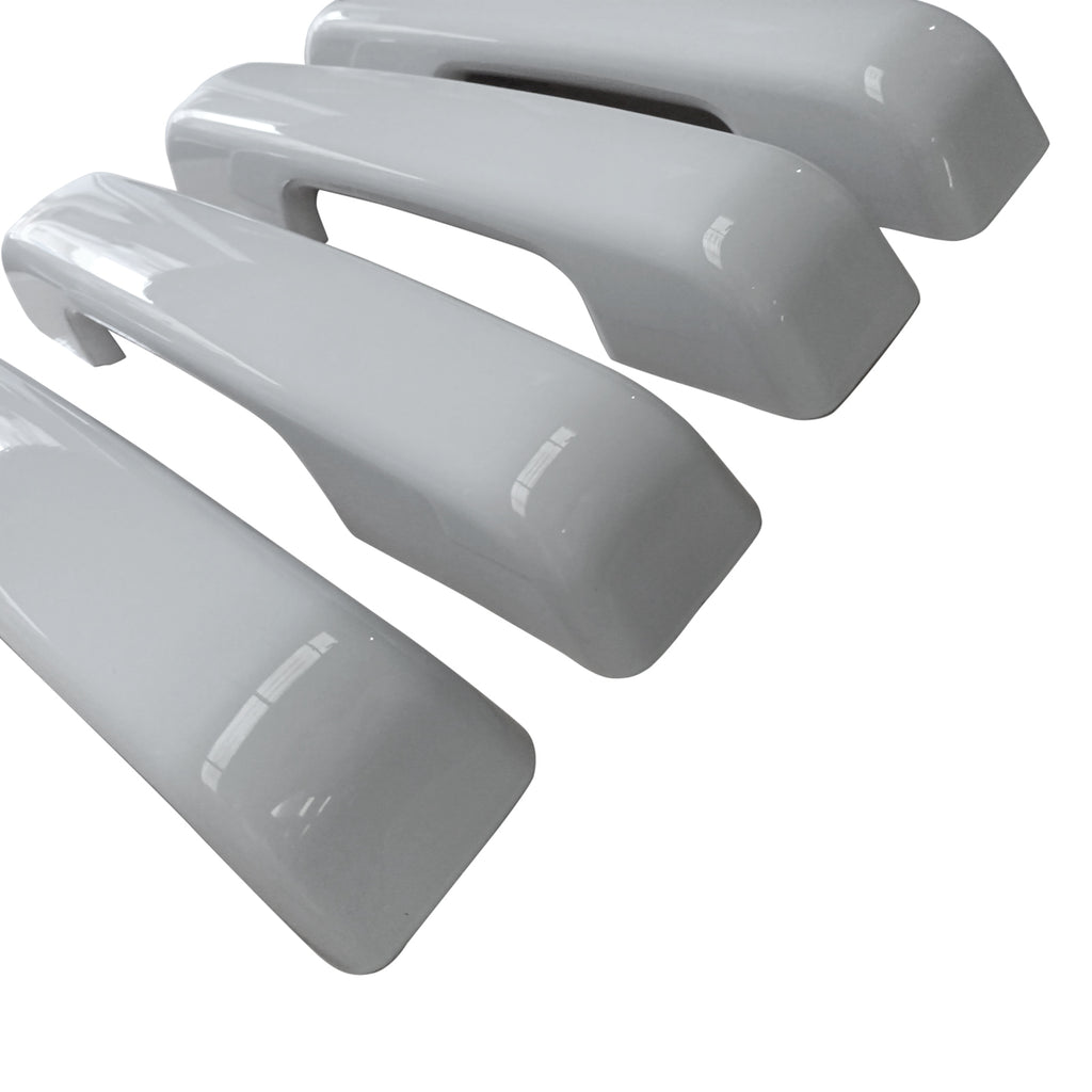 NINTE For 2021-2025 Ford F150 Bronco Door Handle Covers Overlay Oxford White No PSK No SKH