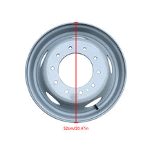 Load image into Gallery viewer, NINTE For 2008-2023 DODGE RAM 4500 5500 19.5&quot; 10 Lug 5 Slot Dually Steel Wheel OEM Quality