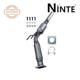 NINTE Exhaust Catalytic Converter Compatible with 2010 - 2014 Golf, 2005 - 2014 Jetta 2.5L (ONE O2 Sensor Port) Engine BGP (EPA Compliant)(Catalyst+ Grade) - NINTE