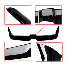 NINTE Roof Spoiler for 2013 - 2020 Audi A3 Hatchback ABS Gloss Black Painted Rear Window Roof Spoiler Window Visor Spoiler Wing - NINTE