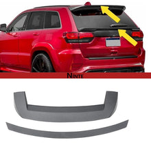 Laden Sie das Bild in den Galerie-Viewer, NINTE R Style Rear Roof Spoiler &amp; Tailgate Mid Wing For 2013 - 2021 Jeep Grand Cherokee - NINTE