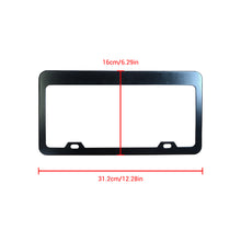 画像をギャラリービューアに読み込む, NINTE License Plate Frame Cover Universal Fit Plain Style