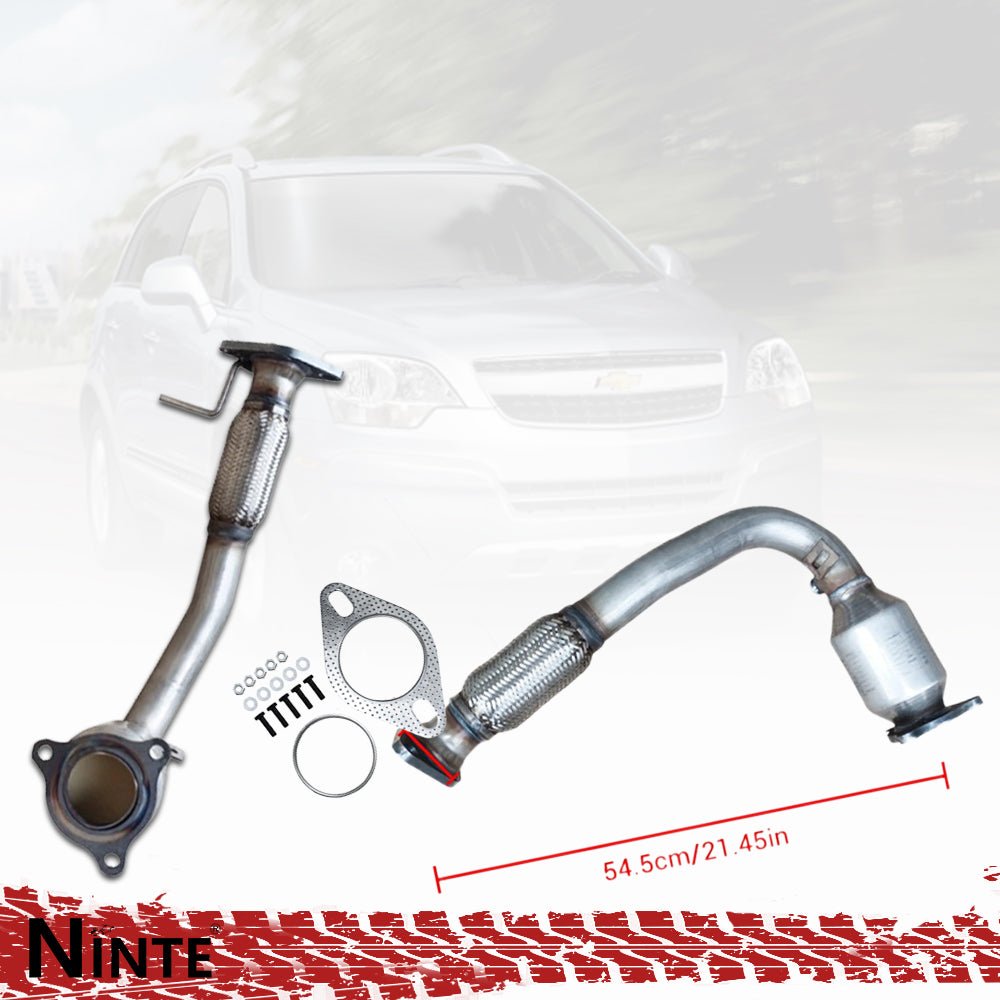 NINTE For 2010 - 2014 Chevy Equinox Captiva 2.4L GMC Terrain 2.4L Catalytic Converters 642015 PAIRF14 - NINTE