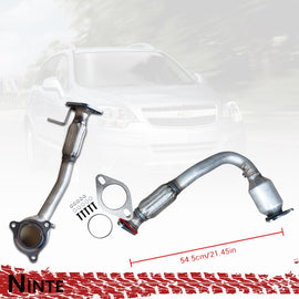 NINTE For 2010 - 2014 Chevy Equinox Captiva 2.4L GMC Terrain 2.4L Catalytic Converters 642015 PAIRF14 - NINTE