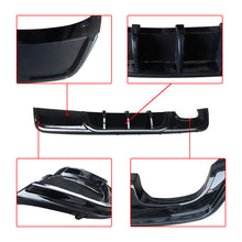 Load image into Gallery viewer, NINTE For 2007-2013 BMW 1 Series E82 M Sport Rear Diffuser Lip Fits 125i 128i Trims