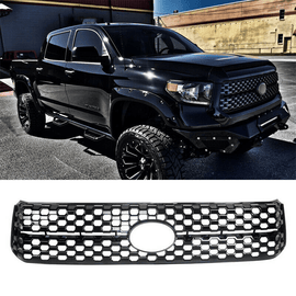 NINTE Front Snap On Grille Overlay Cover For 2018 - 2021 Toyota Tundra SR 5 - NINTE