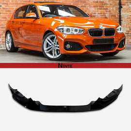 NINTE Front Lip For 2015 - 2019 BMW 1 Series F20 F21 M Sport - NINTE