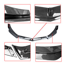 Cargar imagen en el visor de la galería, NINTE For 2016-2024 Chevrolet Malibu Front Lip ABS 3PCs Front Bumper Splitters