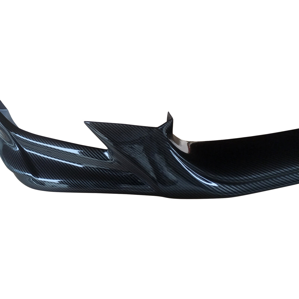 NINTE For 2013-2016 Toyota Scion FR-S FRS GT86 Front Bumper Lip Splitter Carbon Fiber Look