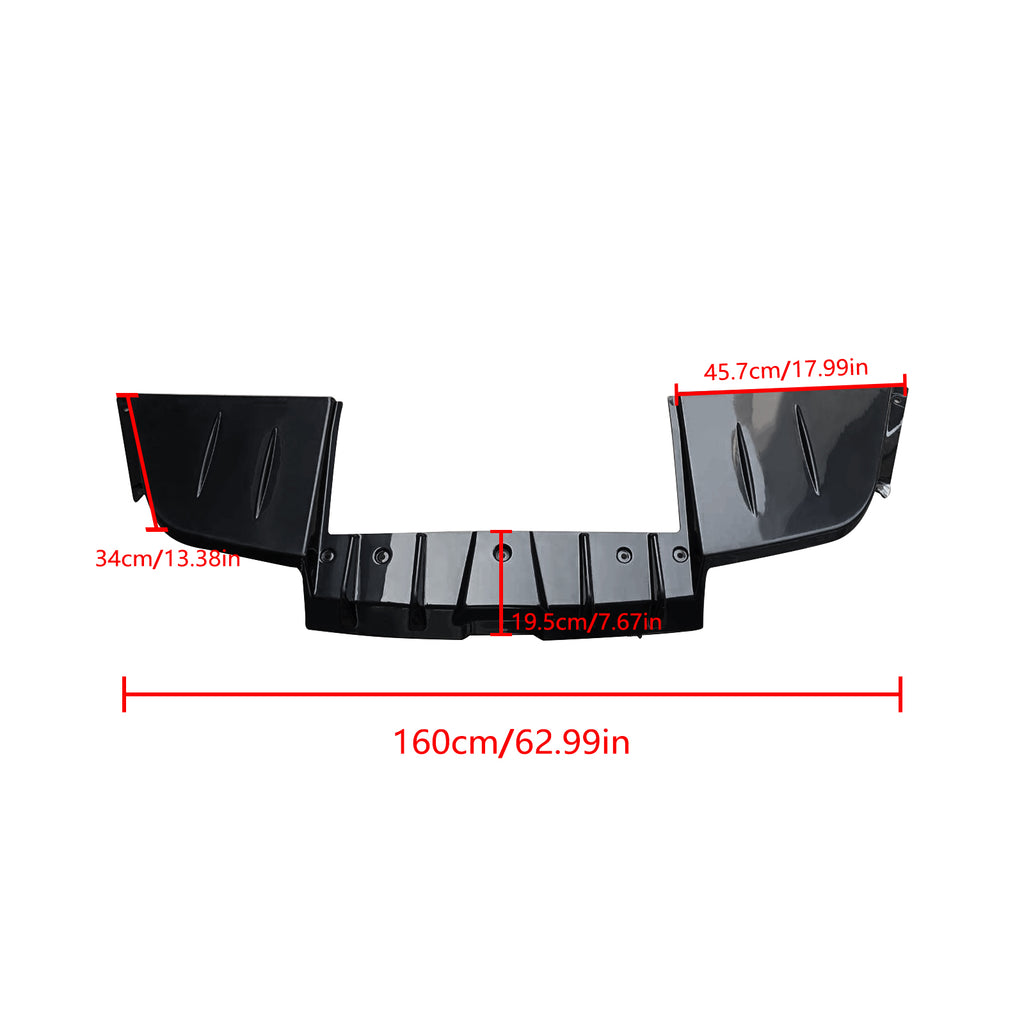 NINTE Rear Diffuser For 2022- 2024 Subaru BRZ Toyota GR86