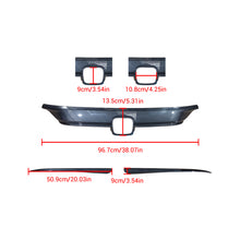 画像をギャラリービューアに読み込む, NINTE For 2022-2024 Honda Civic 11th Gen Front Hood Bonnet Cover Trim Compatible with  Carbon Fiber Style