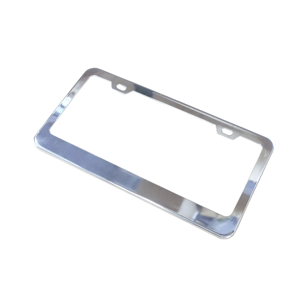 NINTE License Plate Frame Cover Universal Fit Plain Style