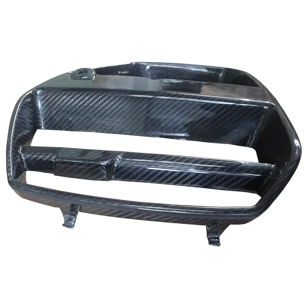 NINTE For 2021-2025 BMW M3 G80 M4 G82 G83 V Style Nose Grill Grille Real Dry Carbon Fiber