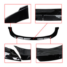 Cargar imagen en el visor de la galería, NINTE For 2014-2021 Jeep Grand Cherokee Front Lip ABS Add-on Gloss Black