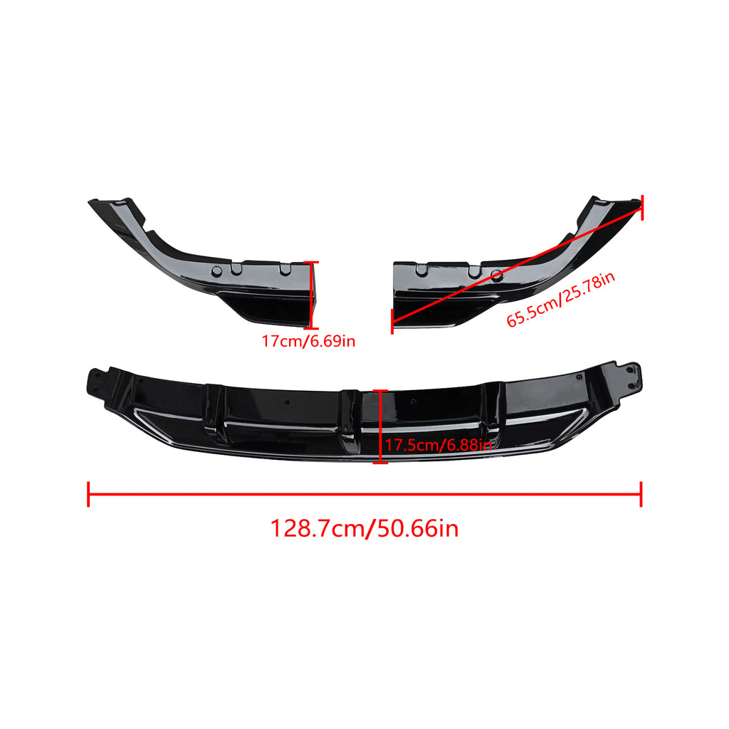 NINTE For 2019-2025 BMW G05 X5 Rear Diffuser M Sport ABS Painted Rear Bumper Lip