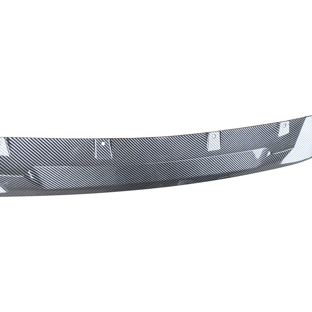 NINTE Front Lip for 2020 2021 2022 2023 2024 2025 BMW 4 Series Coupe Convertible G22 G23 430i M440i M Sport Front Splitter Bumper Lip ABS Painted Carbon Fiber Style Chin G22 Extension Accessories