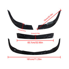 Cargar imagen en el visor de la galería, NINTE For 2006-2013 Corvette C6 Z06 ZR1 Front Bumper Lip Splitter Chin Gloss