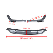 Load image into Gallery viewer, NINTE For 2019-2025 BMW X7 G07 M Sport Rear Bumper Diffuser lip ABS