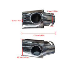 画像をギャラリービューアに読み込む, NINTE For 2005-2010 Range Rover Sport Diesel Exhaust Muffler Tail Pipe Stainless Steel Oval Tip