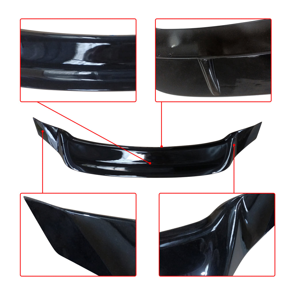 NINTE For 2020-2025 NISSAN Sentra R Style Gloss Black High Kick Duckbill Trunk Spoiler