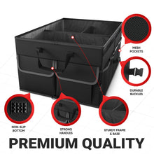 Load image into Gallery viewer, NINTE Car Storage Organizer Collapsible Multi Compartment Foldable
