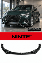 Load image into Gallery viewer, NINTE Front Lip For 2020-2024 Audi A3 8Y Front Bumper Splitter - NINTE