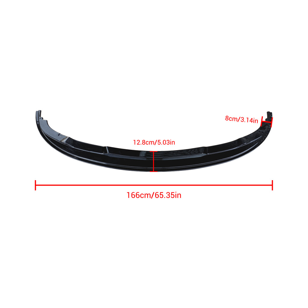 NINTE For 2009-2012 BMW 3 Series E90 E91 328i 335i Facelift Front Lip ABS Painted