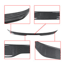 Load image into Gallery viewer, NINTE For 2017-2023 BMW 5 Series G30 G38 F90 M5 ABS Trunk Wing Spoiler CS Style Carbon Fiber Look