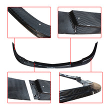 Cargar imagen en el visor de la galería, NINTE For 2005-2013 Corvette C6 Base Front Lip Splitter ZR1 Style Carbon Fiber Look