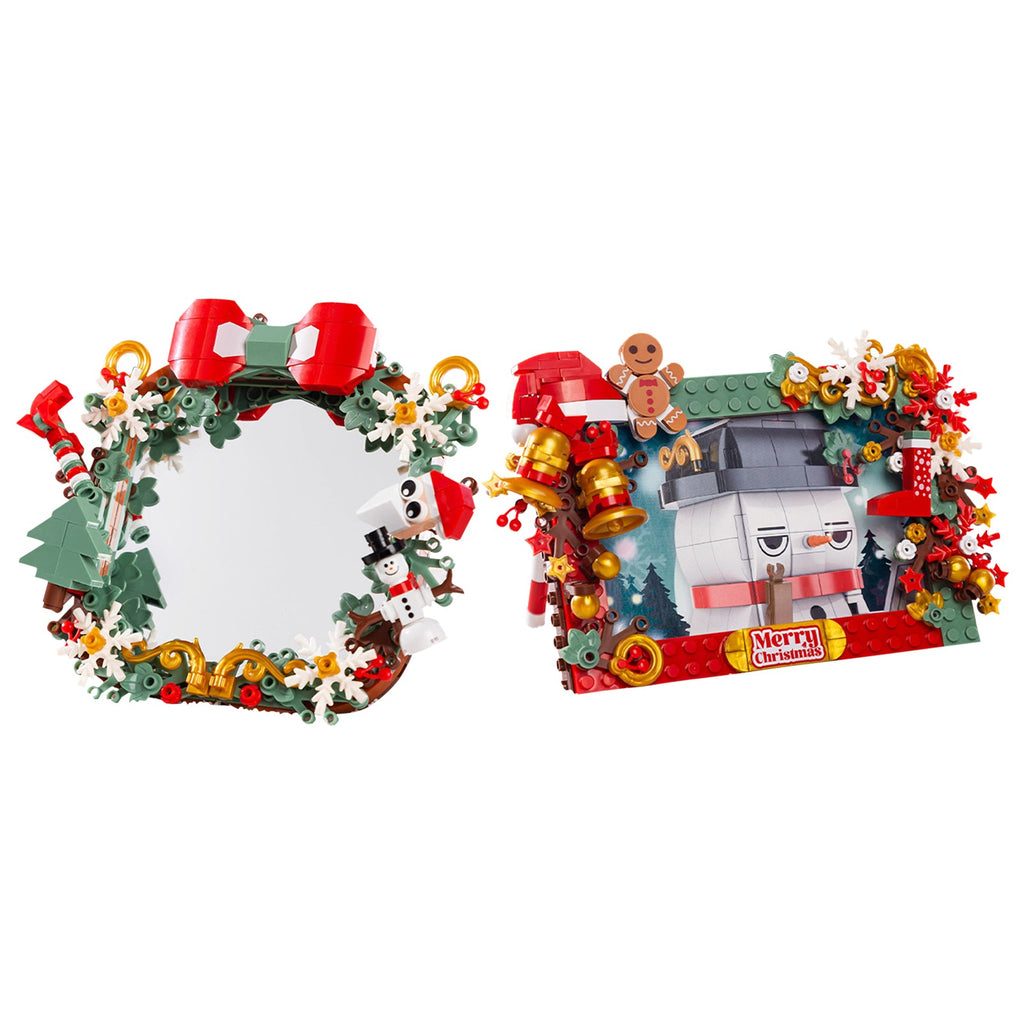 NINTE Christmas desktop puzzle assembly block toy gift