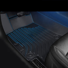 Load image into Gallery viewer, NINTE Waterproof Rubber 3D Molded Black Car Floor Mats for Tesla Model3/Y  TPE Foot Mats