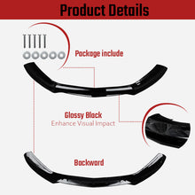 Cargar imagen en el visor de la galería, NINTE Front Bumper For 2015-2018 Mercedes-Benz C43  C-Class W205/C205 Sport AMG-Line Front Lip Splitter