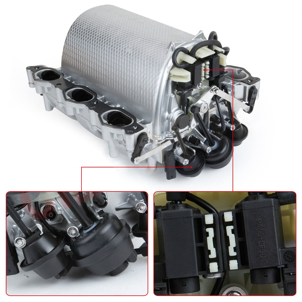 NINTE Intake Manifold Assembly for Mercedes-Benz C280 E350 CLK350 GLK350 SLK350 ML350 A2721402401