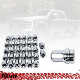 NINTE For 2017 - 2024 Ford F250 F350 F450 Super Duty Set of 32 Lug Nuts HCPZ - 1012 - B - NINTE
