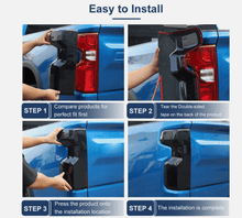 Load image into Gallery viewer, NINTE For Rear Taillight Lamp Cover Trim Accessories For Chevrolet Silverado 19+ Blackened - NINTE