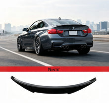 Charger l'image dans la galerie, NINTE Rear Trunk Spoiler Wing Fit for BMW 4 Series F82 M4 Coupe 2015-2020 Painted Gloss Black One Piece Sport Style Without Logo - NINTE
