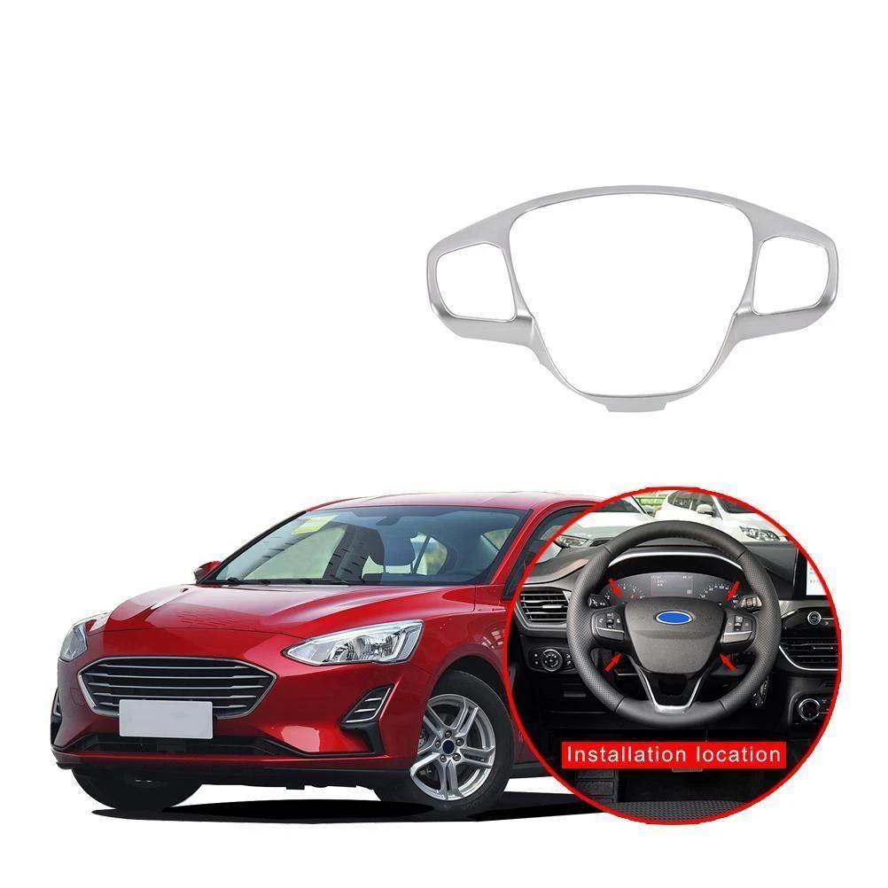 Ninte Ford Focus 2019-2020 ABS Trims Stickers Interior Steering Wheel Cover - NINTE