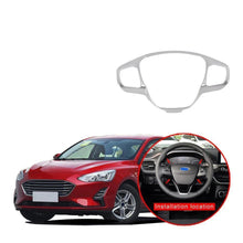 Cargar imagen en el visor de la galería, Ninte Ford Focus 2019-2020 ABS Trims Stickers Interior Steering Wheel Cover - NINTE