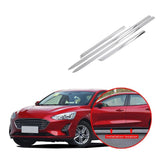 Ninte Ford Focus Sedan 2019 ABS Door Body Side Cover Molding Trim