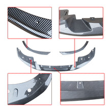 画像をギャラリービューアに読み込む, NINTE Front Lip for 2020 2021 2022 2023 2024 2025 BMW 4 Series Coupe Convertible G22 G23 430i M440i M Sport Front Splitter Bumper Lip ABS Painted Carbon Fiber Style Chin G22 Extension Accessories