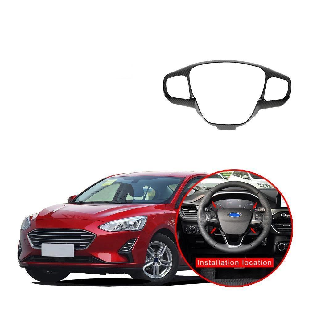 Ninte Ford Focus 2019-2020 ABS Trims Stickers Interior Steering Wheel Cover - NINTE