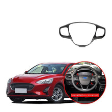 Cargar imagen en el visor de la galería, Ninte Ford Focus 2019-2020 ABS Trims Stickers Interior Steering Wheel Cover - NINTE