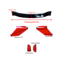 Cargar imagen en el visor de la galería, NINTE Spoiler for 2016-2020 10th Generation Honda Civic Sedan JDM Style